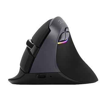 Logitech Mouse Ergonomico Wireless Sinistro Lift Nero