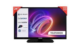 Caixun TV 32 Pollici, HD Televisori con 3 HDMI e 2 USB, DVB-T/T2/C