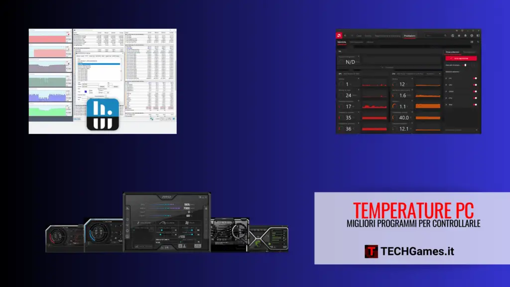 Migliori programmi per controllare le temperature del PC, CPU, GPU