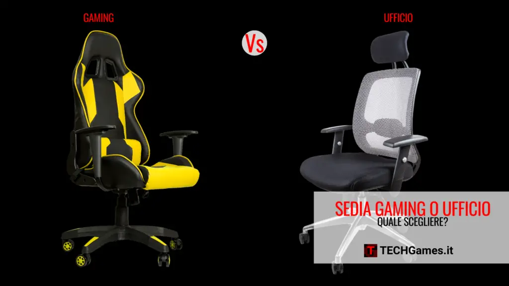 Sedia gaming o sedia da ufficio?