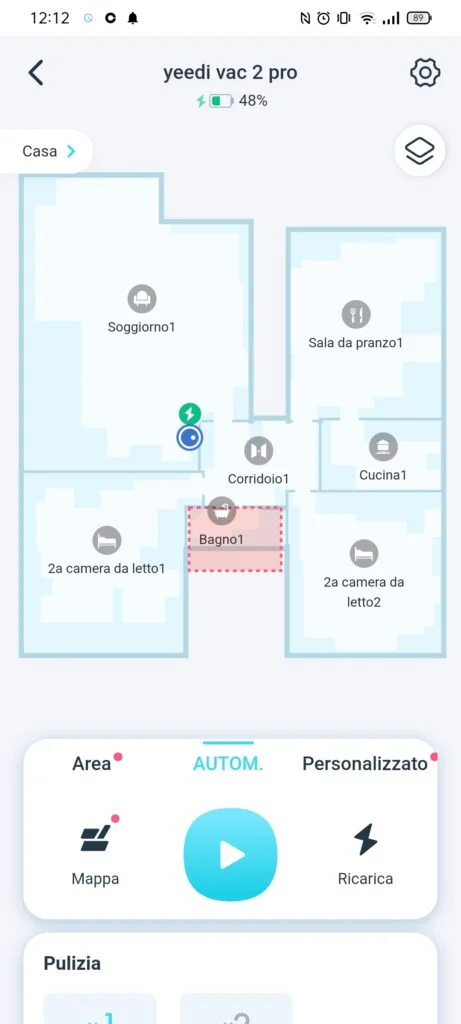 yeedi vac 2 Pro yeedi vac 2 Pro zona no lavaggio virtuale