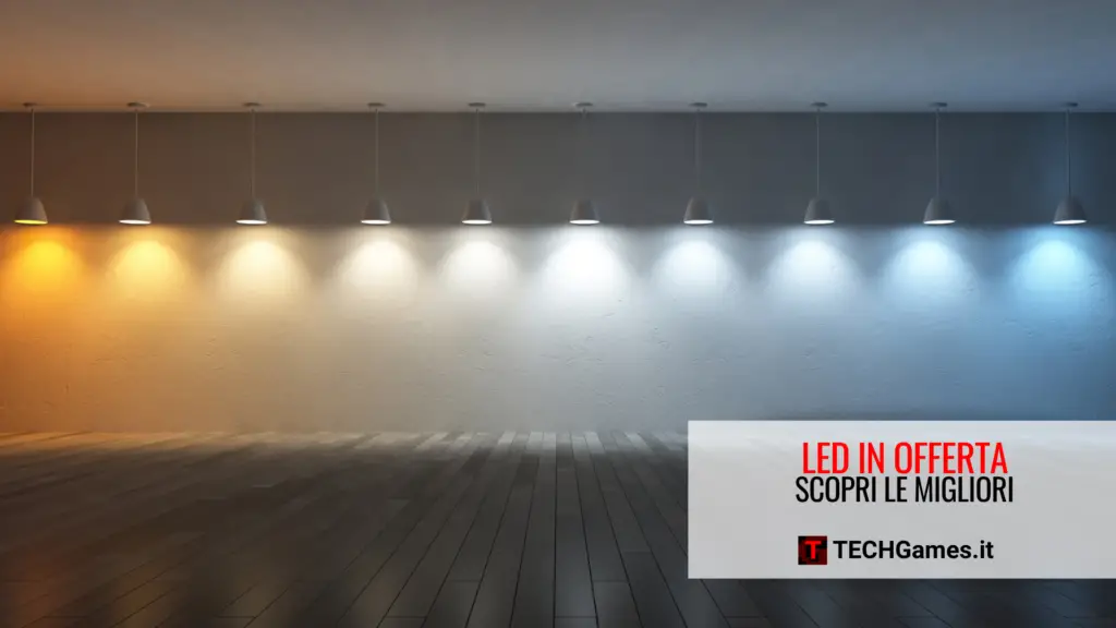 Strisce LED applique lampadine LED in offerta copertina