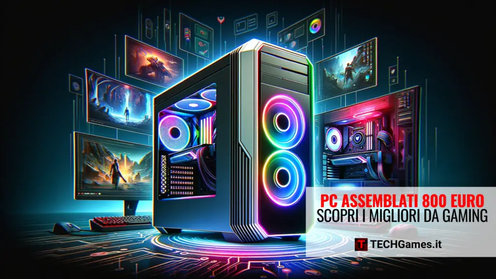 Migliori PC da gaming assemblati 800 euro copertina