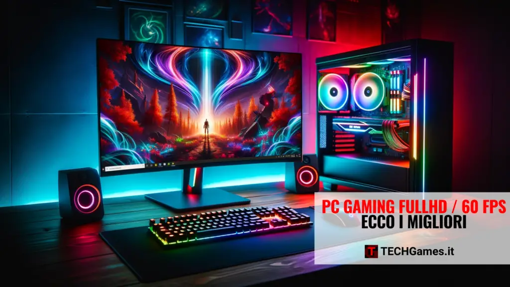 Migliori PC gaming FullHD 60 fps copertina