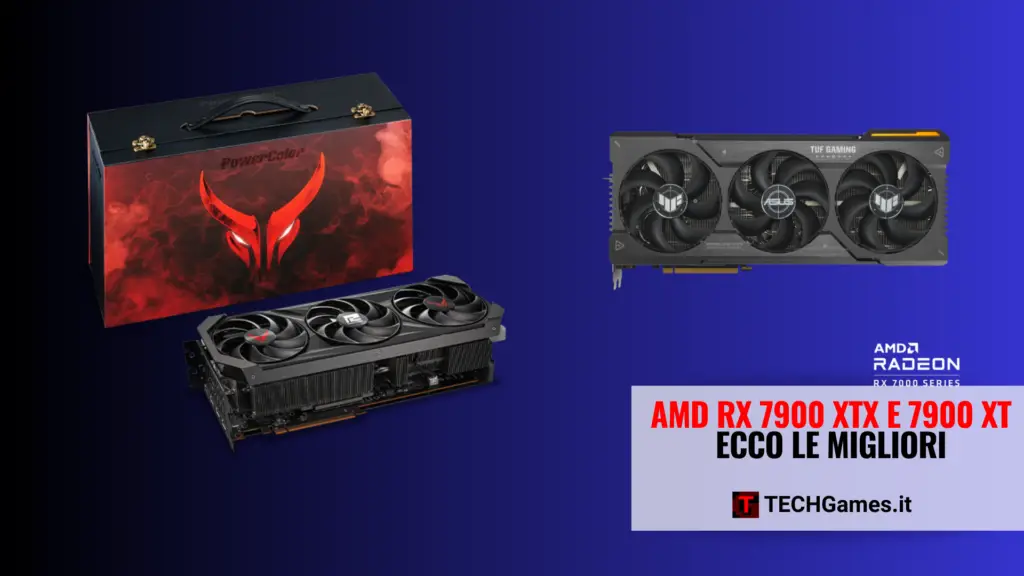 AMD RX 7900 XTX e 7900 XT migliori modelli copertina