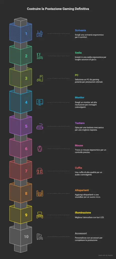 Postazioni gaming visual selection 1