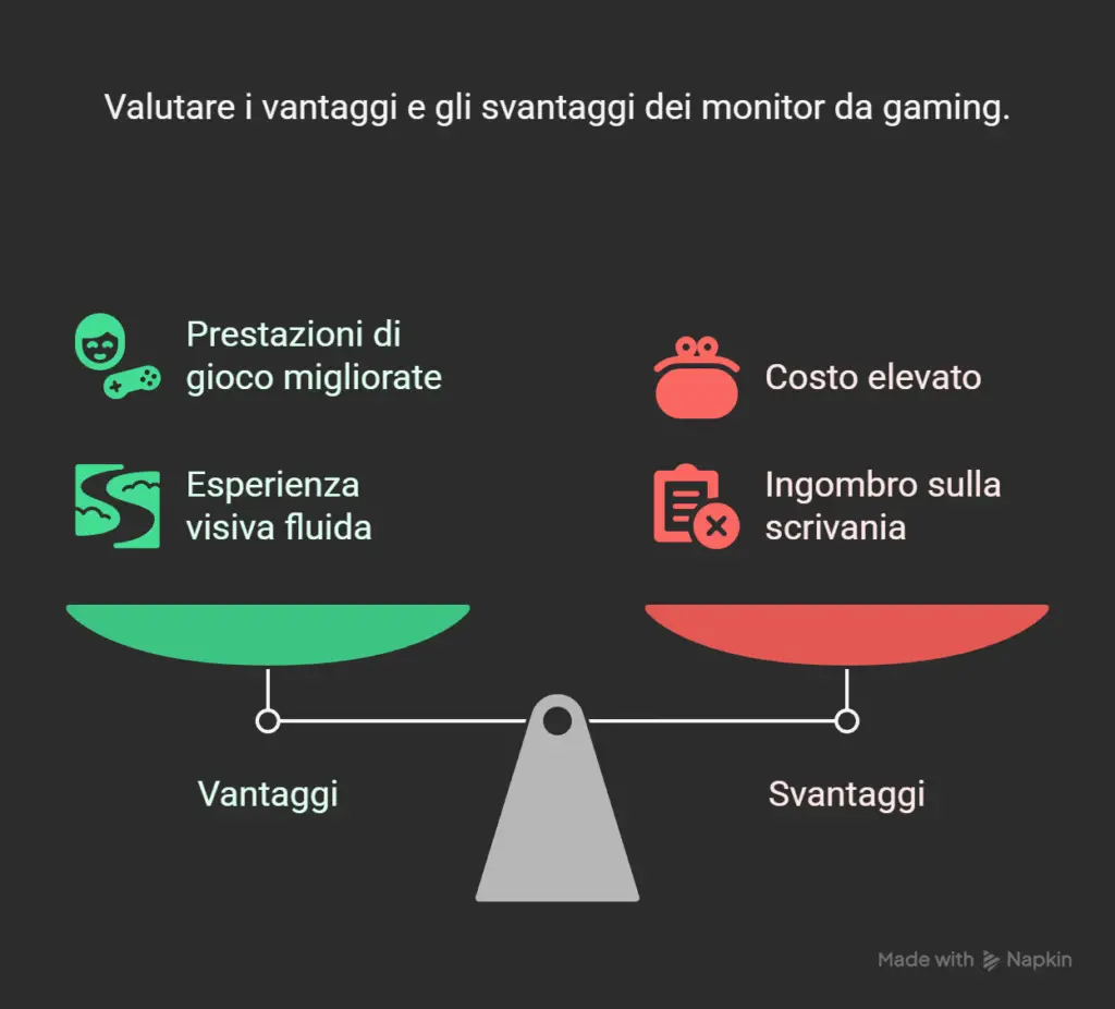 Postazioni gaming visual selection monitor