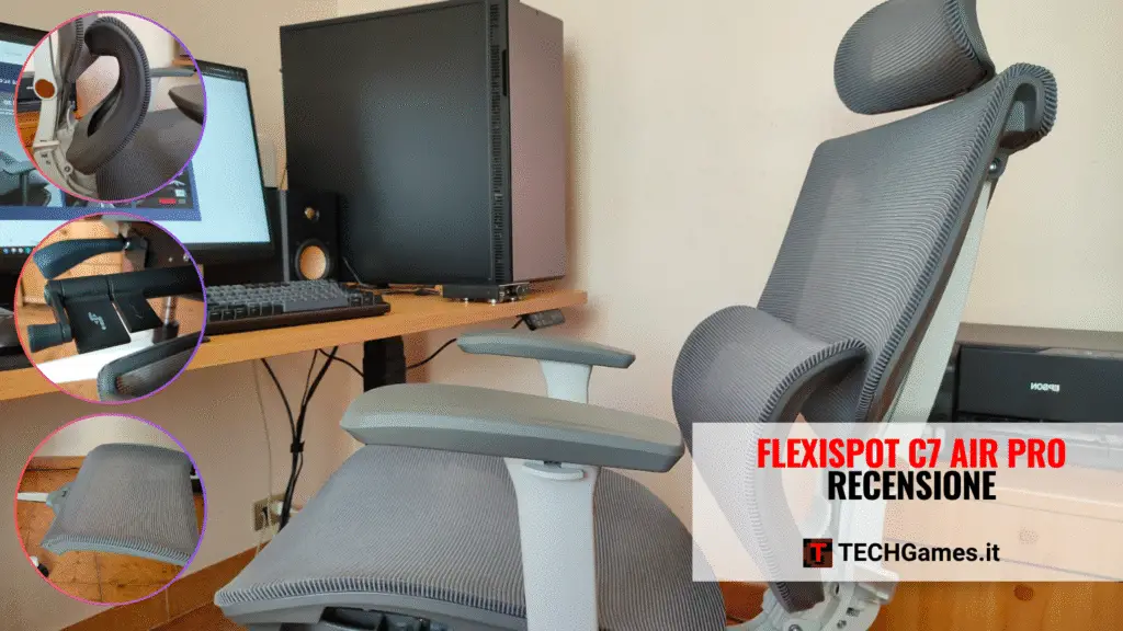 FlexiSpot C7 Flexispot C7 Air Pro recensione copertina